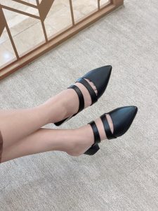 Dép đan đen da lì cao cấp - Alo davin, mềm mại, êm chân D02 4