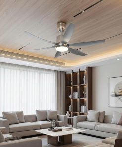 Quạt trần đèn cao cấp sang trọng 6 cánh AKA